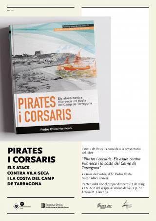 Cartell anunciant l'acte de presentació del llibre de Pedro Otiña