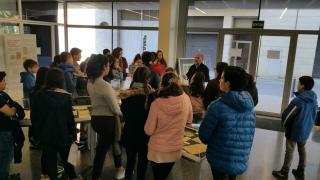 Visita dels alumnes de l'escola Sant Josep