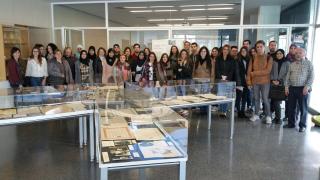 Alumnes de l'IES Baix Camp. Visita a l'Arxiu de Reus