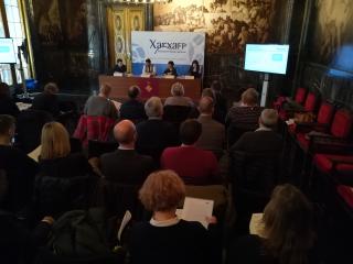 Imatge de l'assemblea de la Xarxa FP aquest dimarts a Barcelona
