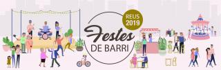 Imatge del banner de les Festes de Barri de Reus 2019