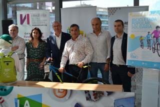 Imatge acte presentació 2ª Bicicletada popular solidària Fundació Noelia Reus