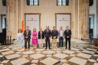 Reunió impulsors de l’Àrea Metropolitana de Tarragona amb conseller Presidència
