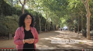 Captura de pantalla d'una entrevista