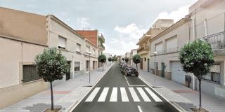Imatge virtual del projecte de reforma del carrer Amirall Requesens