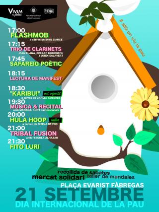 Cartell del Dia Internacional de la Pau