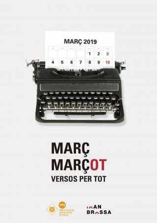 Cartell del Cicle Març Marçot poesia per tot