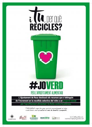 Cartell del #JoVerd