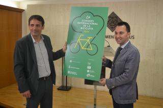 El director general d'Infraestructures de Mobilitat de la Generalitat i el regidor de Medi Ambient de Reus