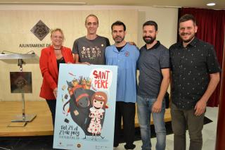 Roda de premsa de presentació del cartell i el programa de Sant Pere 2018