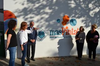 Presentació de la pintura mural