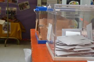 Foto d'arxiu d'una urna electoral