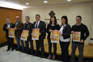 Imatge de la presentació del Campionat de Catalunya de Karate Infantil Trofeu Ciutat de Reus 2016