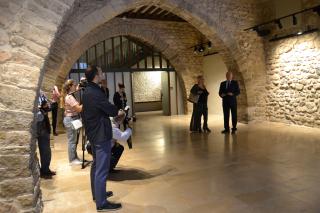 Visita finalització obres Castell del Cambrer