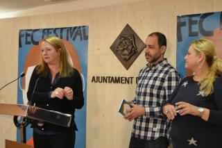 Imatge de la roda de premsa de presentació del FEC Festival de Reus 2016 