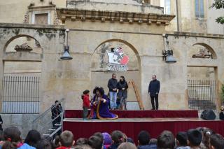 Imatge de l'acte de la Vella Quaresma 2016 a les Peixateries Velles