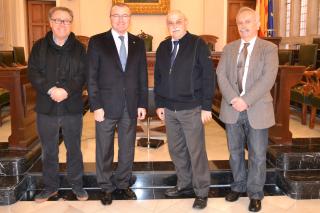 L’alcalde rep el president del Cercle Català de Madrid