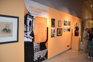 Imatge de l'exposició dedicada a Eduard Toda al Museu de Reus