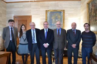 Recepció oficial al Síndic de Greuges de Catalunya.
