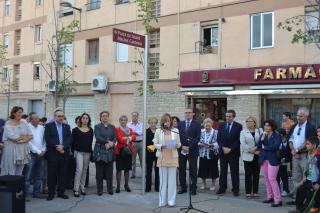 Imatge de l'acte d'homenatge a Jaume Mestre Cardona