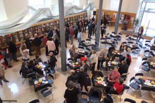 La biblioteca Xavier Amorós ha fet actes durant tot l'any per celebrar els 15 anys d'obertura