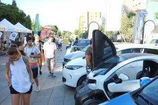 Imatge de la mostra Velèctric realitzada el cap de setmana a la plaça de la Llibertat de Reus