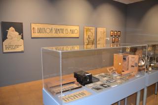 Imatge de la mostra sobre el doctor Frias al Museu de Reus