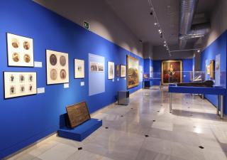 Imatge de l'exposició sobre Prim al Museu de Reus. Foto: F.X. Fernández (IMMR)