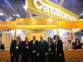Foto de família de l'Aliança a Fitur