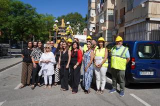 Inici obres rehabilitació d’habitatges del barri Fortuny