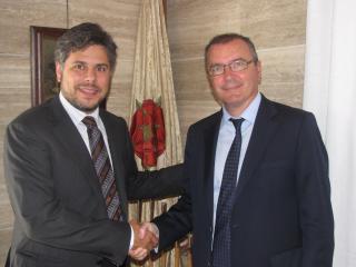 Reunió alcalde de Reus i alcalde de Valls.