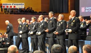 Els Mossos d’Esquadra reconeixen el cap de la Guàrdia Urbana de Reus amb la medalla bronze