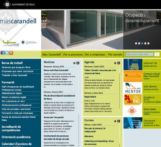 Nou webdel Mas Carandell