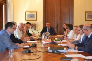 Reunió de la comissió mixta Ajuntament de Reus-Universitat Rovira i Virgili