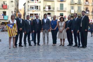 Sergi Roberto encén l’última Tronada de Sant Pere