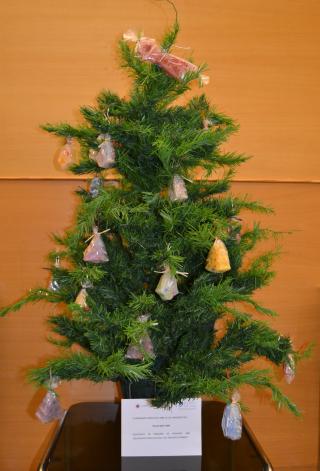Foto de la decoració realitzada pels joves del Taller Baix Camp