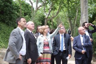 Foto de la visita al Passeig de la Boca de la Mina