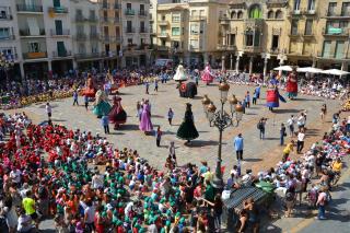 Foto de la ballada de gegants