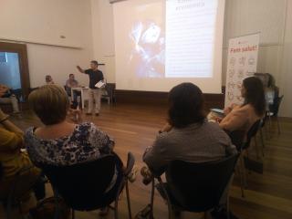 Imatge de la reunió del Consell Municipal de Salut al Centre Cívic Llevant el 19 de setembre de 2018