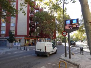 Nova pantalla de trànsit a l'avinguda de Castellvell