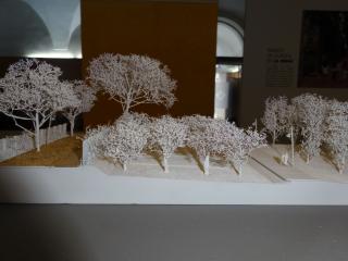 Maqueta de l'exposició