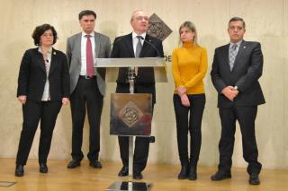 Foto de la roda de premsa