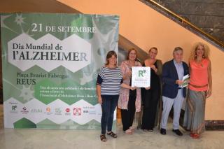 Imatge d'arxiu de la presentació de les activitats a favor de l'Alzheimer