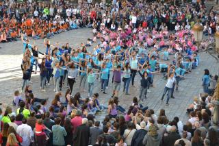 Imatge d'una edició passada dels actes commemoratius del Dia Internacional de la Dansa a Reus