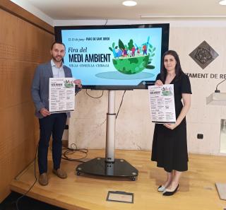 Regidor i Raquel Ayora, responsable Ecotic
