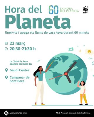 Cartell hora del planeta 2024