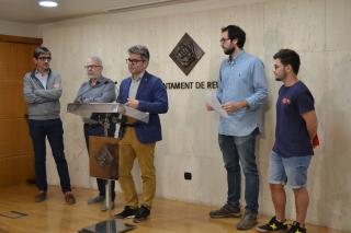 Imatge de la roda de premsa de presentació del Reus Ocult 2018