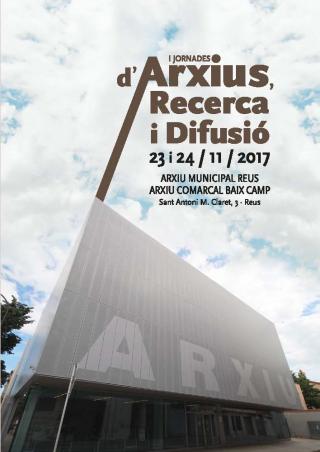 Imatge de les jornades d'arxius de Reus 2017