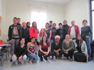Foto d'un grup de nivell B1 de Reus del segon trimestre