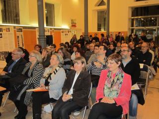 L'acte es va produir a la Biblioteca Central Xavier Amorós.